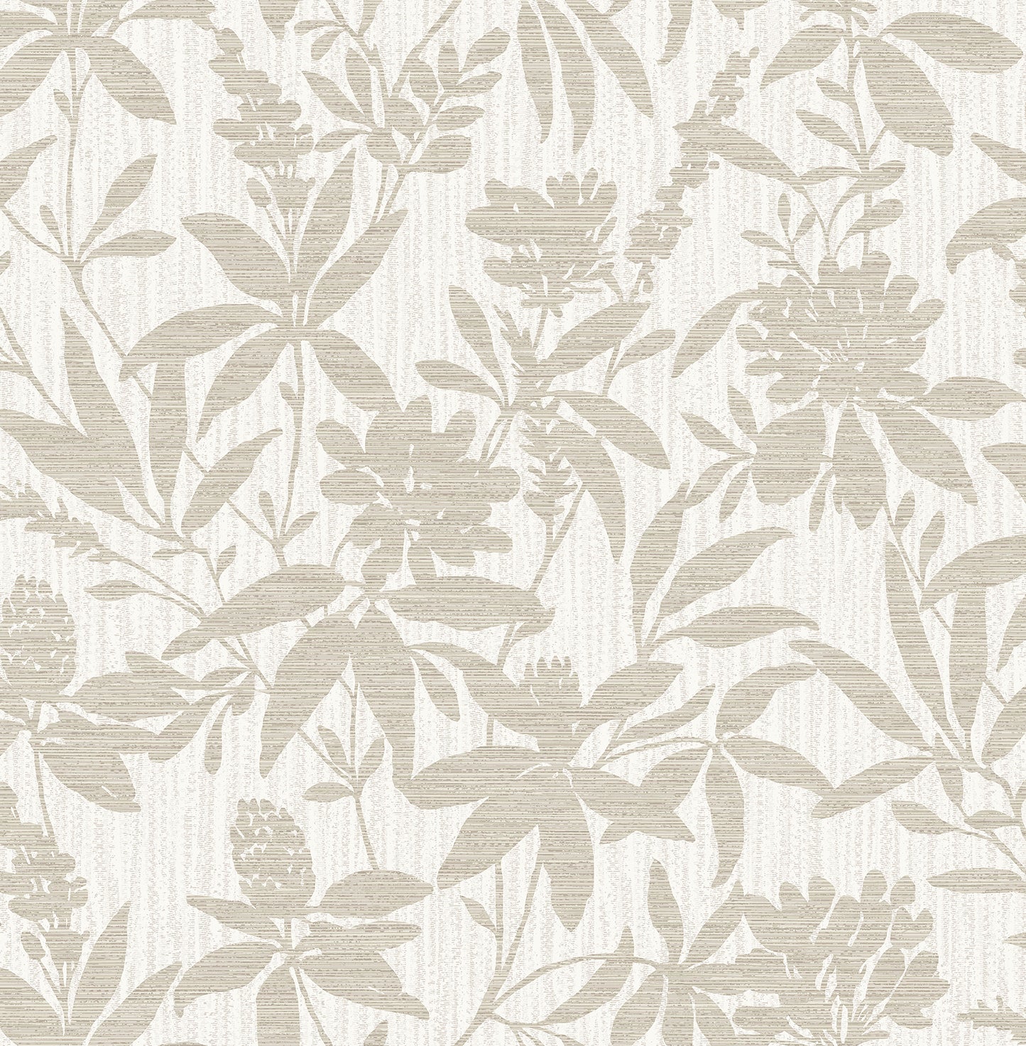 Advantage Riemann Beige Floral Wallpaper, 20.9-in by 33-ft