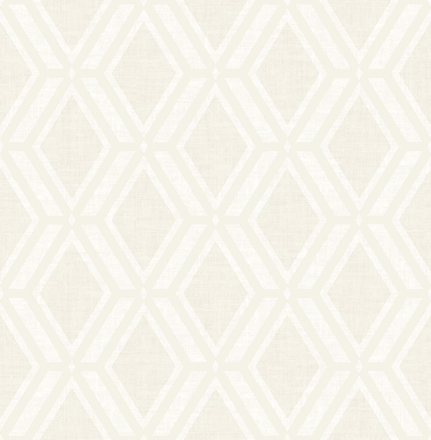 Advantage Mersenne Taupe Geometric Wallpaper, 20.9-in by 33-ft