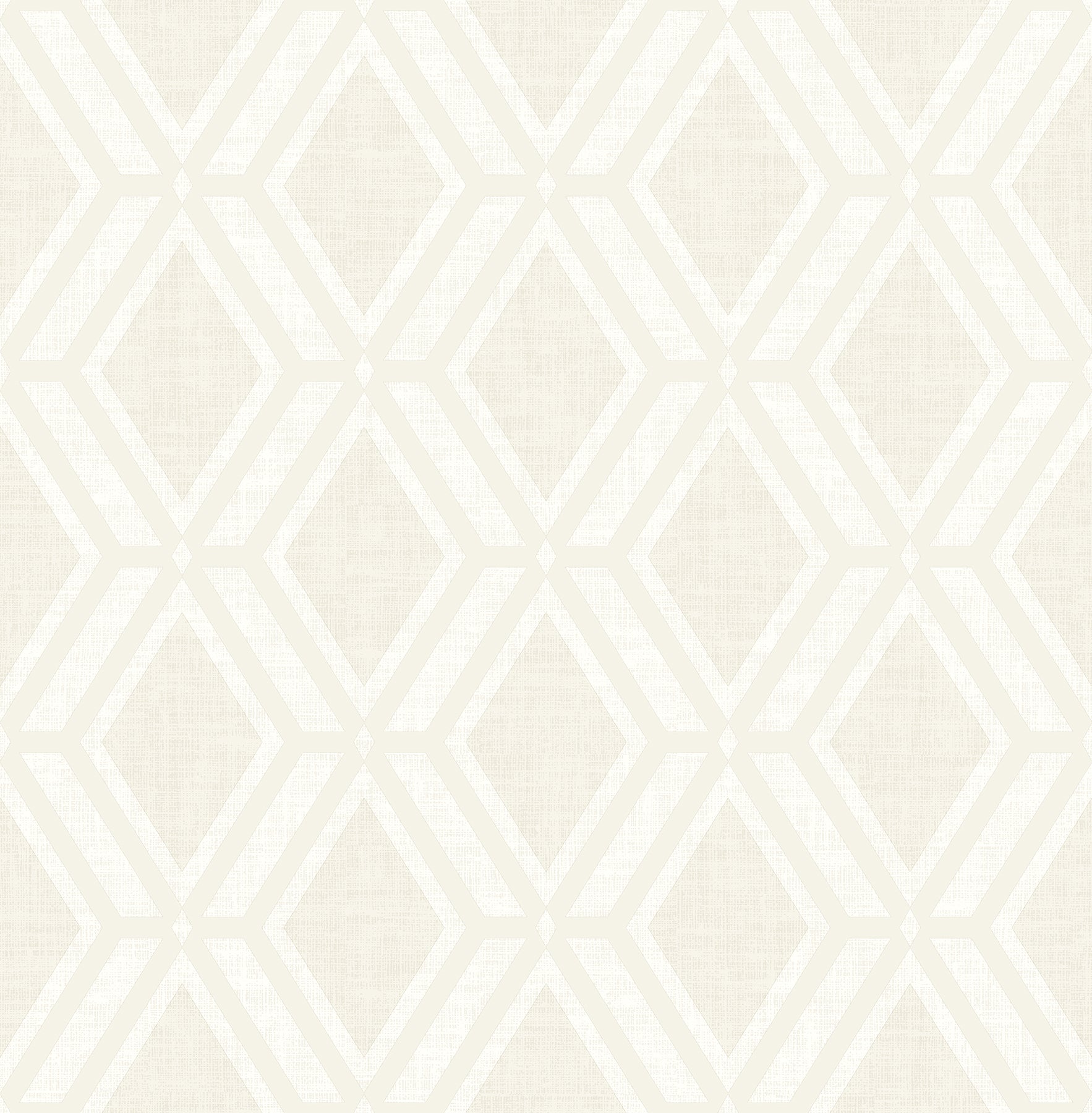 Advantage Mersenne Taupe Geometric Wallpaper, 20.9-in by 33-ft