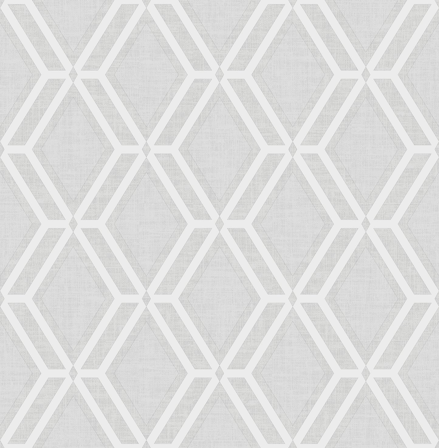 Advantage Mersenne Grey Geometric Wallpaper, 20.9-in by 33-ft