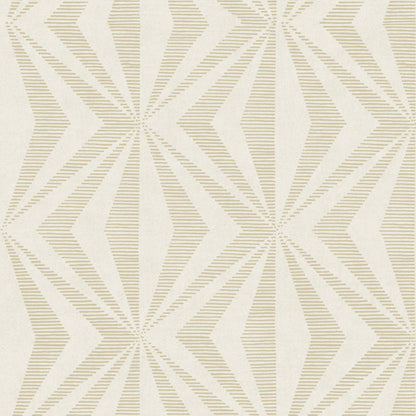 Advantage Monge Gold Geometric Wallpaper, 20.9-in by 33-ft