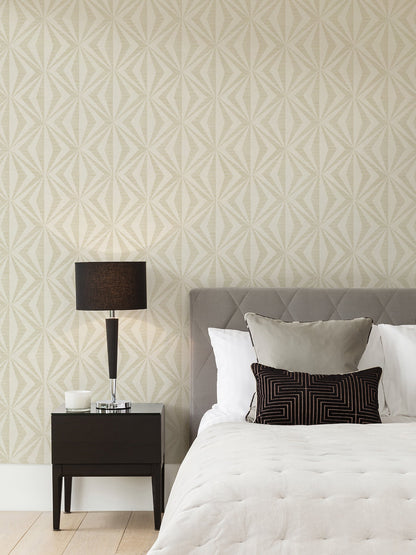 Advantage Monge Gold Geometric Wallpaper, 20.9-in by 33-ft