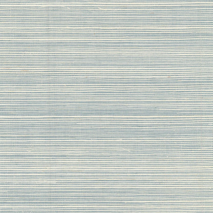 A-Street Prints Kenter Aqua Sisal Grasscloth Wallpaper, 36-in by 24-ft