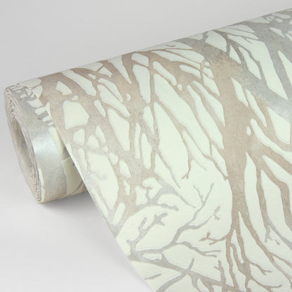 Advantage Yasuo Cream Tree Branch Wallpaper, 20.9-in by 33-ft