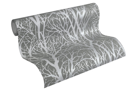 Advantage Yasuo Grey Tree Branch Wallpaper, 20.9-in by 33-ft