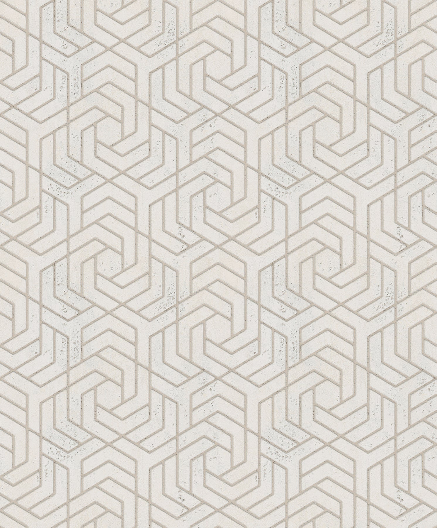 Advantage Tama Champagne Geometric Wallpaper, 20.9-in by 33-ft