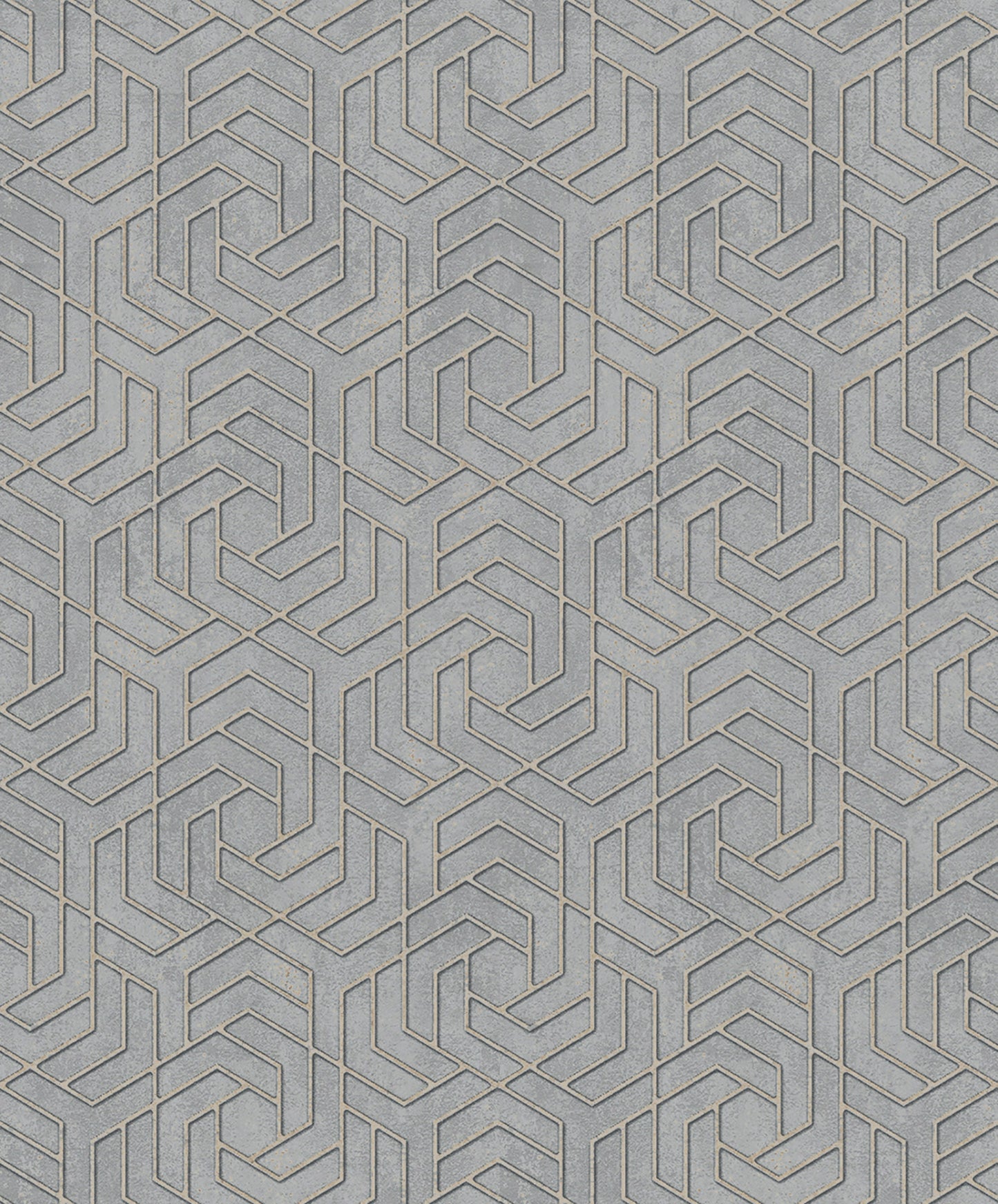 Advantage Tama Grey Geometric Wallpaper, 20.9-in by 33-ft