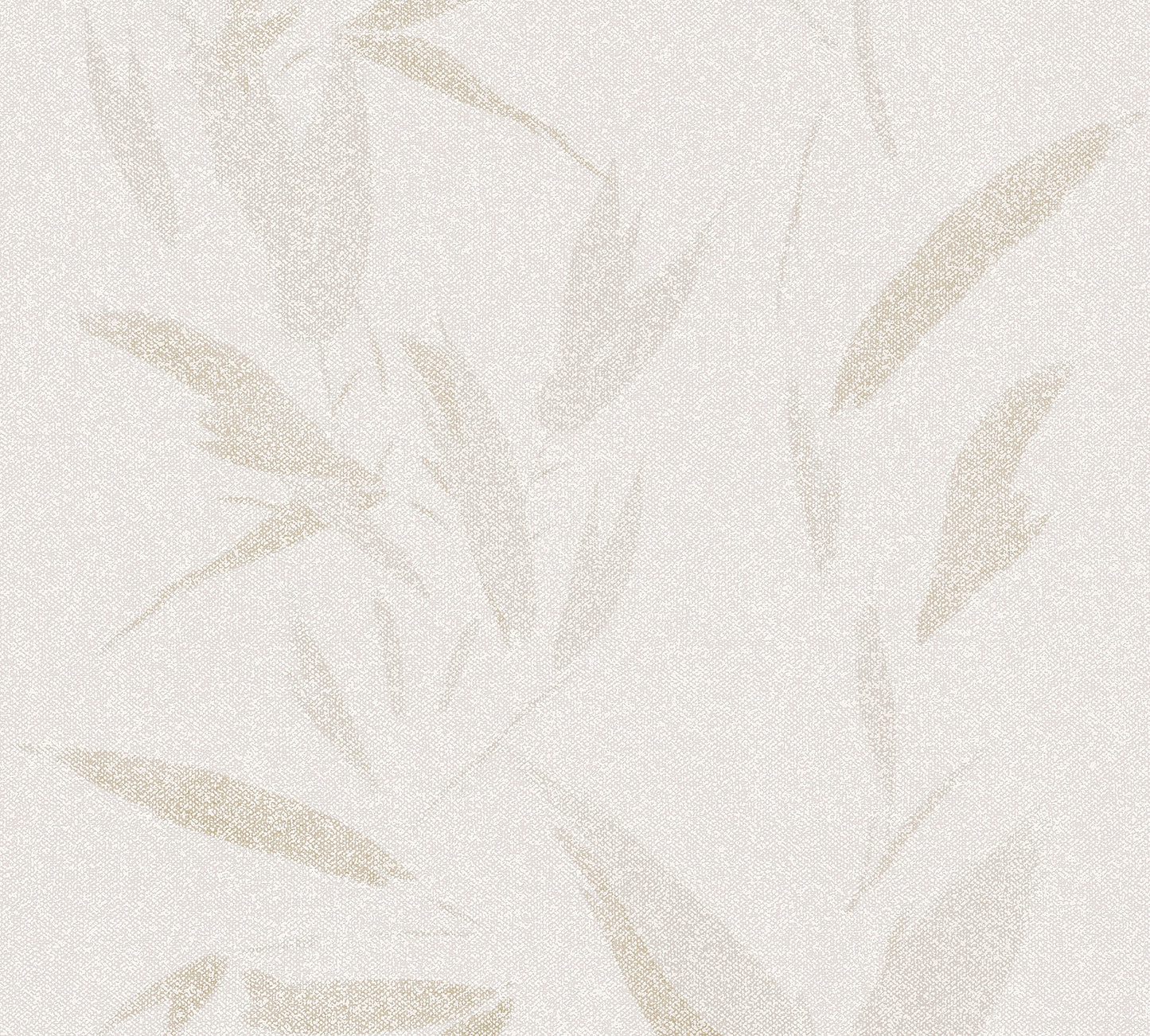 Advantage Kaiya Cream Leaves Wallpaper, 20.9-in by 33-ft