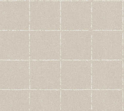 Advantage Kishi Neutral Tile Wallpaper, 20.9-in by 33-ft