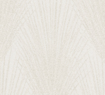 Advantage Keina Taupe Fronds Wallpaper, 20.9-in by 33-ft