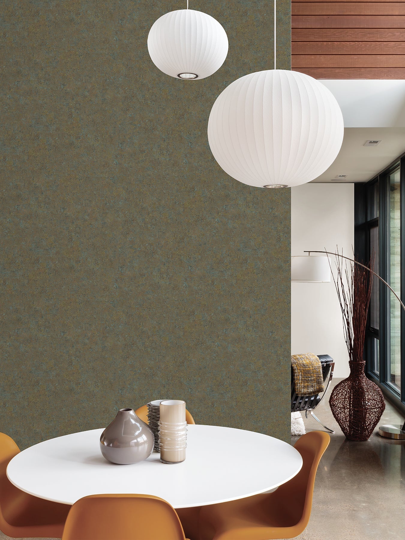 Advantage Ryu Multicolor Cement Texture Wallpaper, 20.9-in by 33-ft