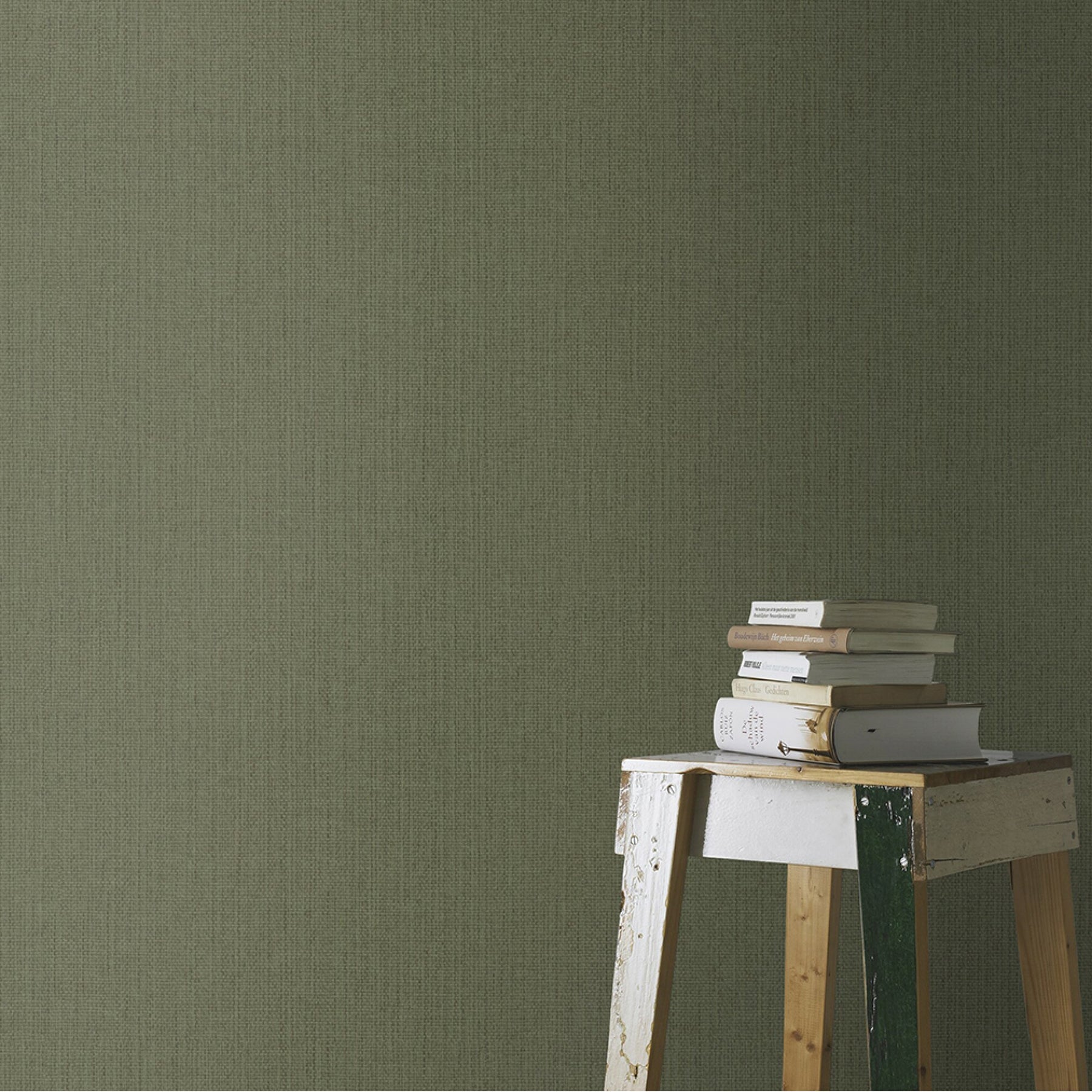 Advantage Hoshi Green Woven Wallpaper, 20.9-in by 33-ft