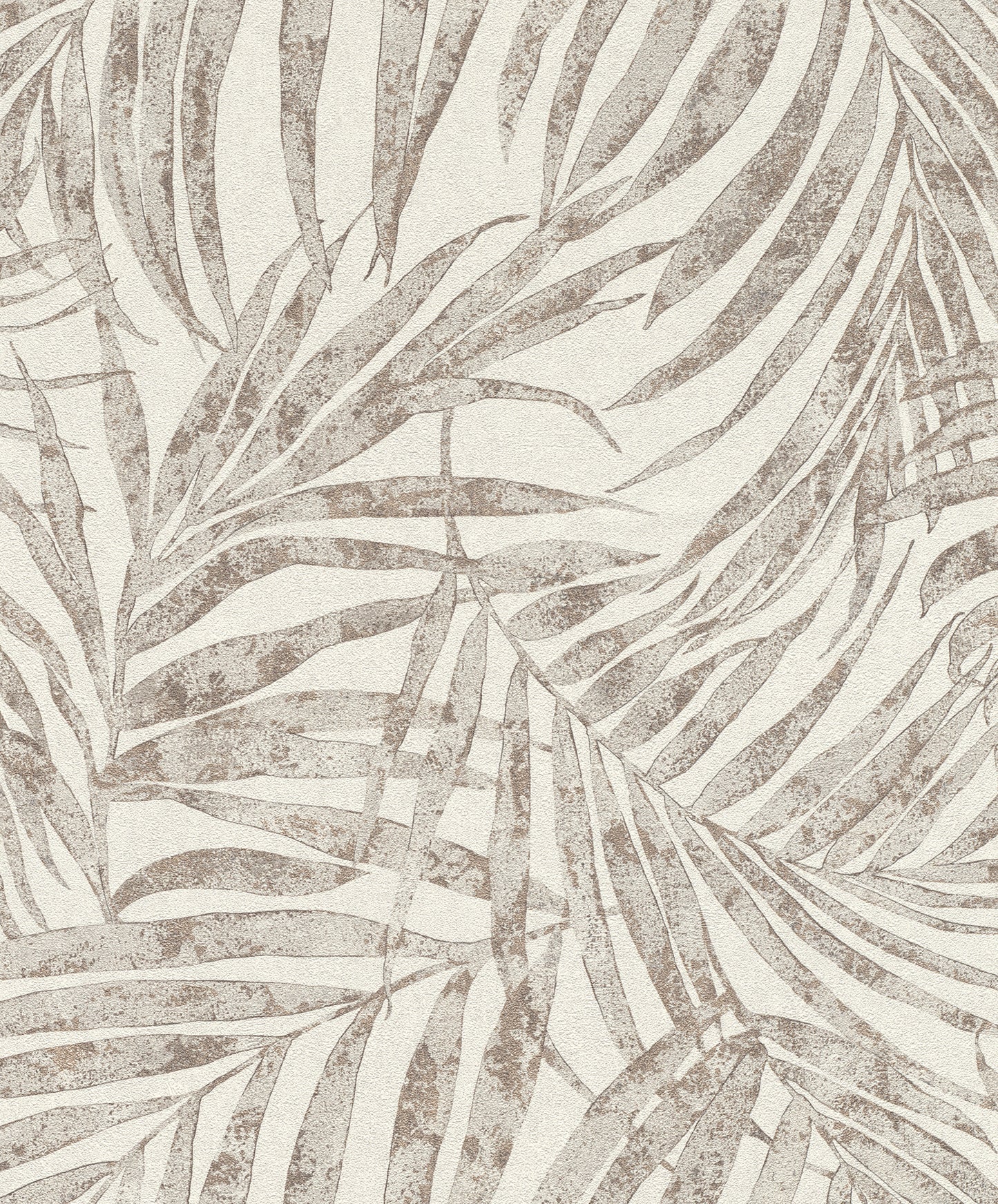 Advantage Anzu Pewter Frond Wallpaper, 20.9-in by 33-ft