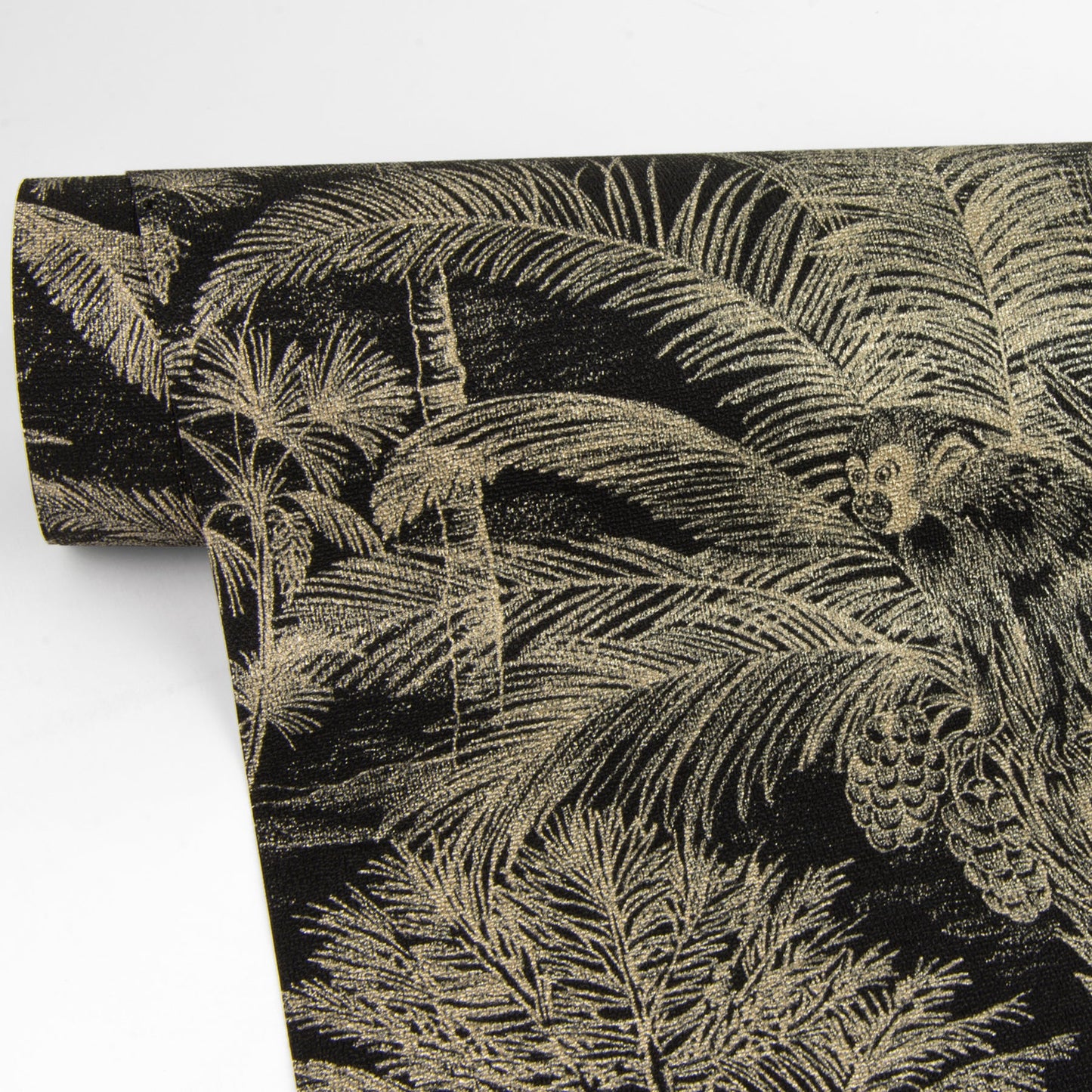 Advantage Yubi Black Palm Trees Wallpaper, 20.9-in by 33-ft