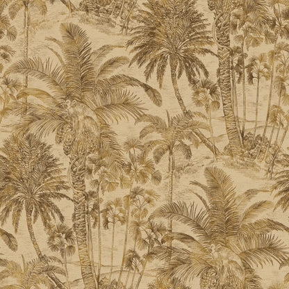 Advantage Yubi Brown Palm Trees Wallpaper, 20.9-in by 33-ft