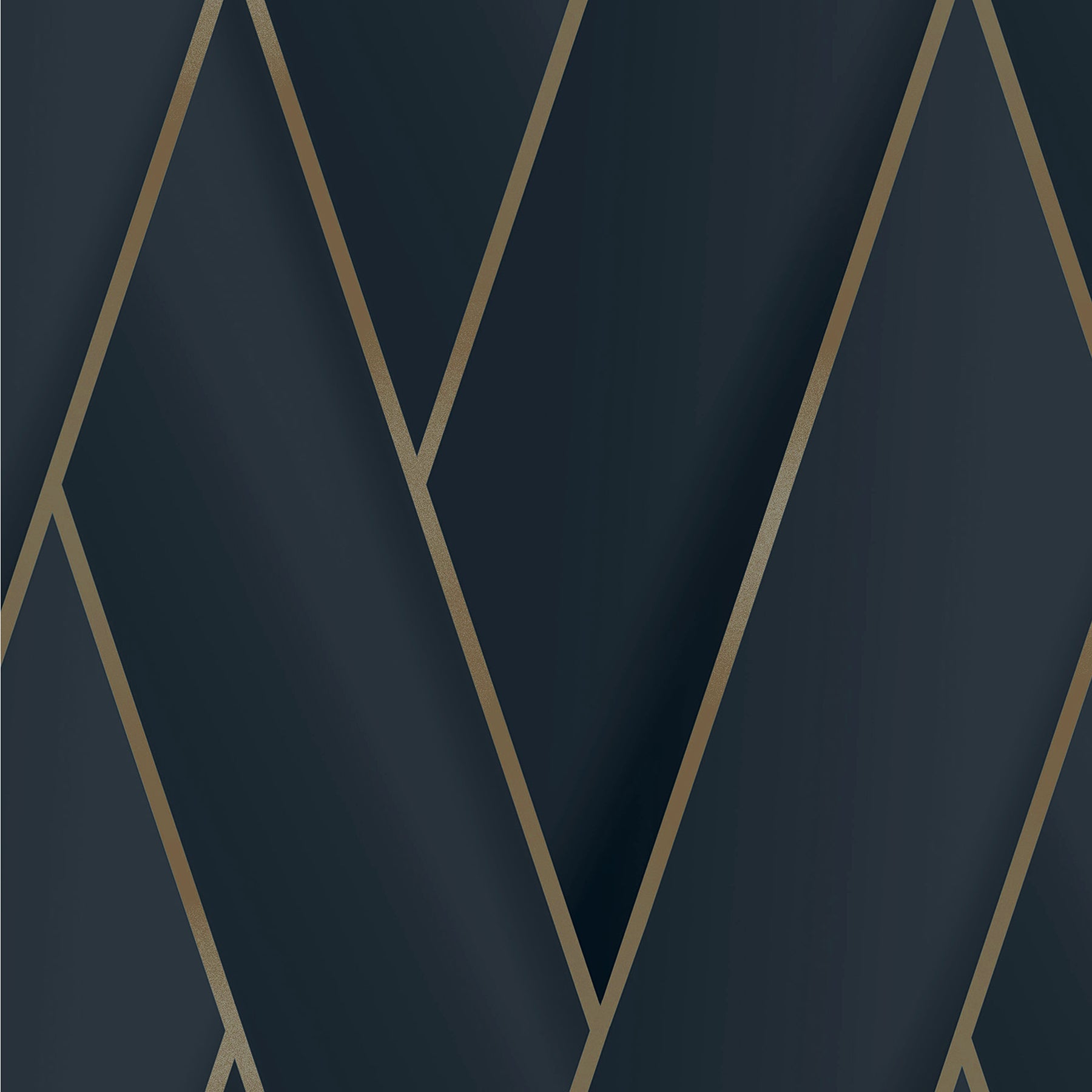 Advantage Manfred Navy Modern Herringbone Wallpaper, 20.9-in by 33-ft