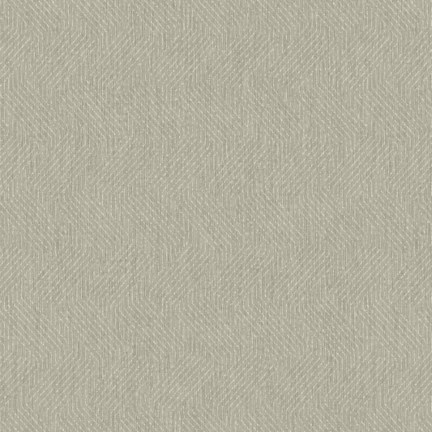 Advantage Elbert Taupe Zig Zag Wallpaper, 20.9-in by 33-ft