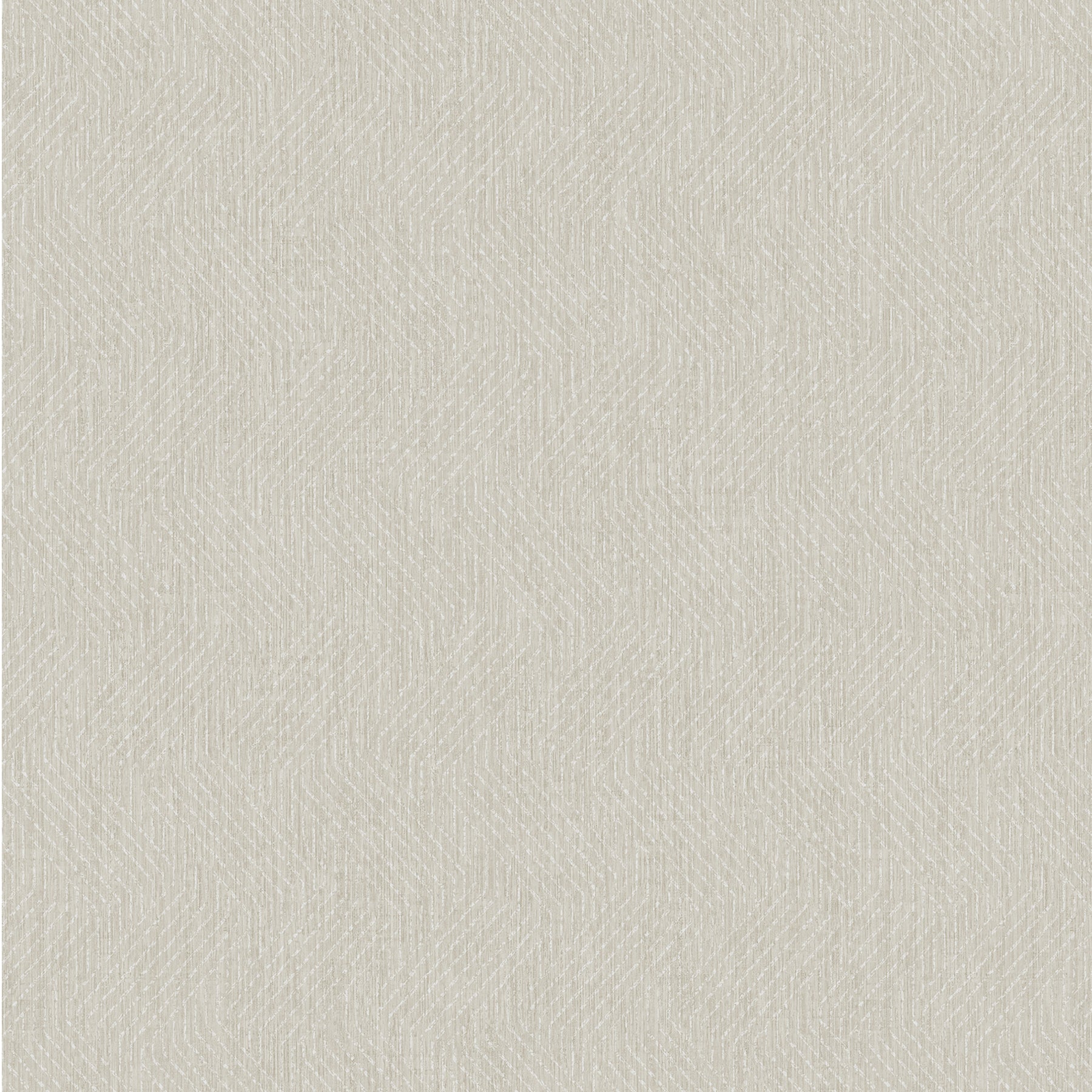 Advantage Elbert Cream Zig Zag Wallpaper, 20.9-in by 33-ft