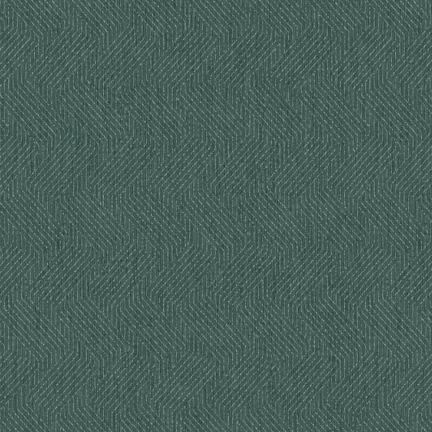 Advantage Elbert Teal Zig Zag Wallpaper, 20.9-in by 33-ft