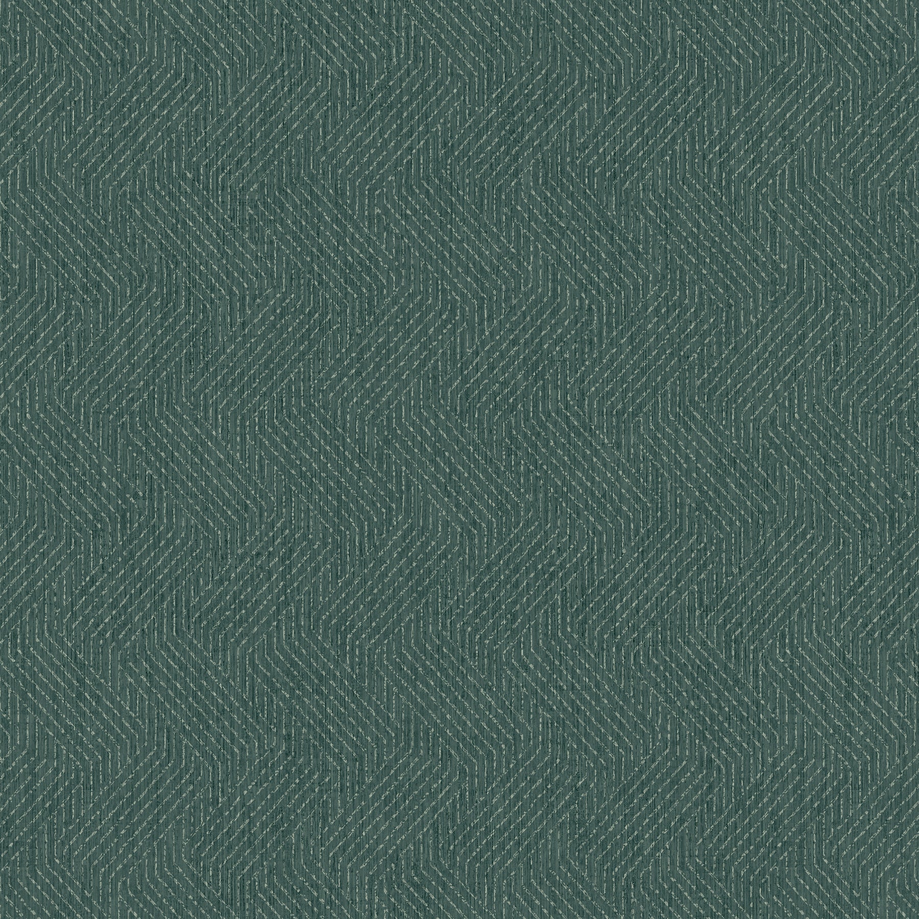 Advantage Elbert Teal Zig Zag Wallpaper, 20.9-in by 33-ft