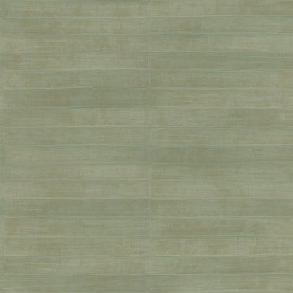 Advantage Dermot Light Green Horizontal Stripe Wallpaper, 20.9-in by 33-ft