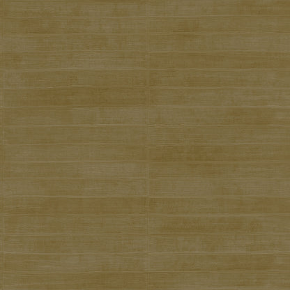 Advantage Dermot Brass Horizontal Stripe Wallpaper, 20.9-in by 33-ft