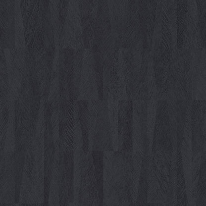 Advantage Sutton Charcoal Textured Geometric Wallpaper, 20.9-in by 33-ft