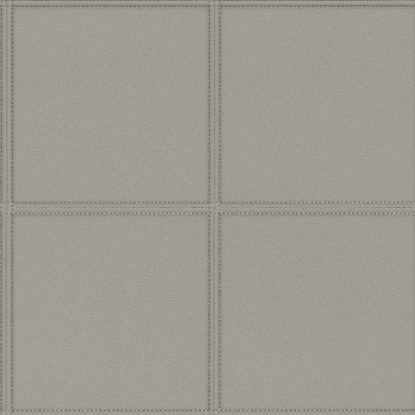 Advantage Avenue Grey Leather Wallpaper, 20.9-in by 33-ft