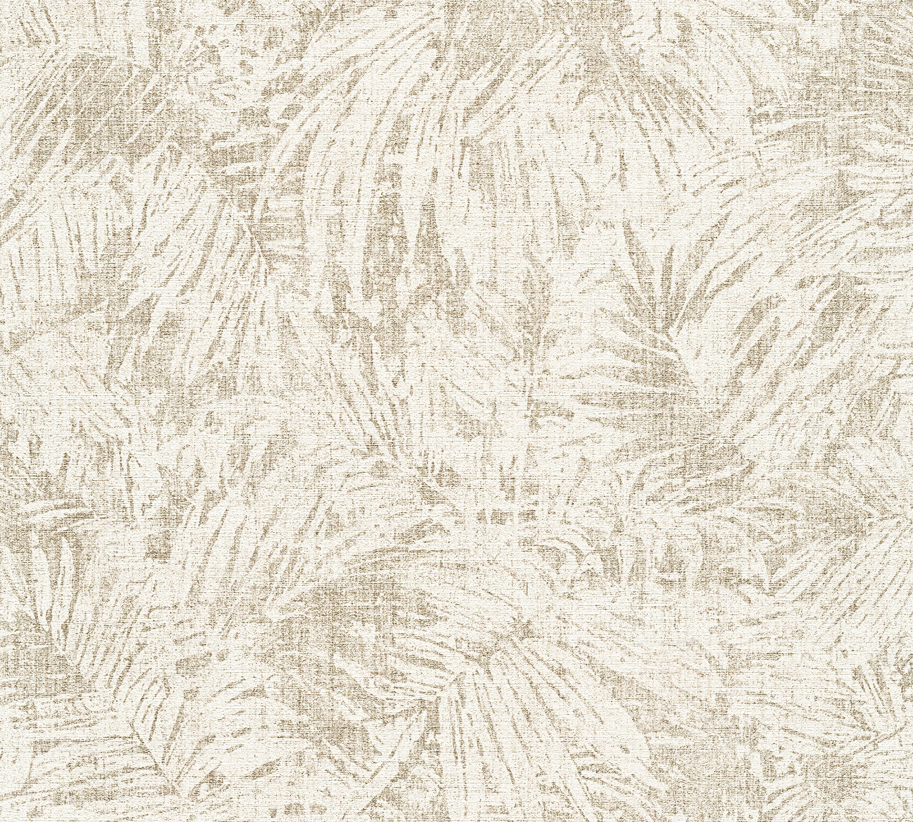 Advantage Torquino Off White Fronds Wallpaper, 20.9-in by 33-ft