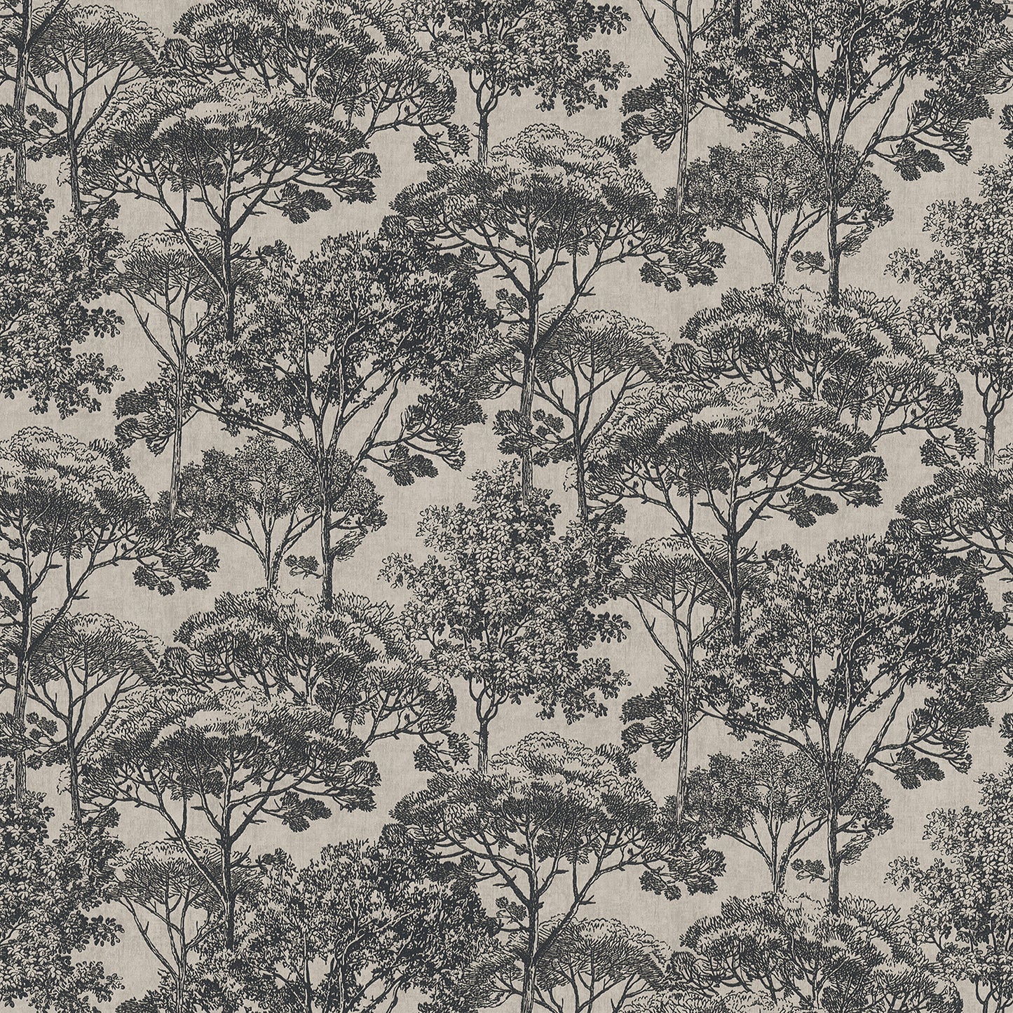 Advantage Teatro Black Trees Wallpaper, 20.9-in by 33-ft