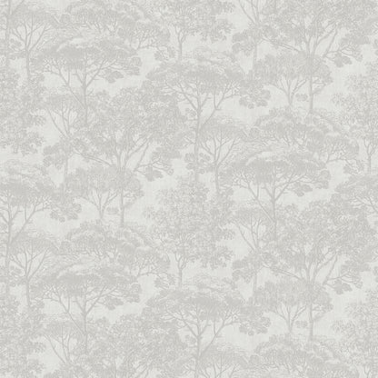 Advantage Teatro White Trees Wallpaper, 20.9-in by 33-ft