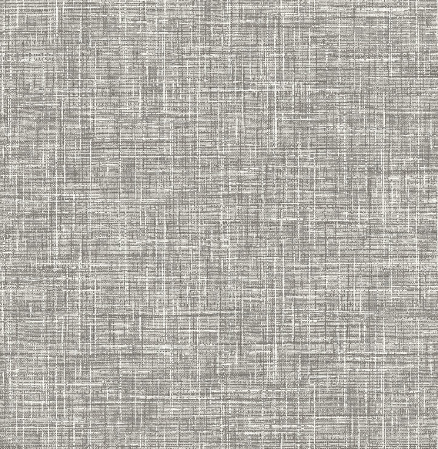 A-Street Prints Emerson Grey Linen Wallpaper, 20.5-in by 33-ft