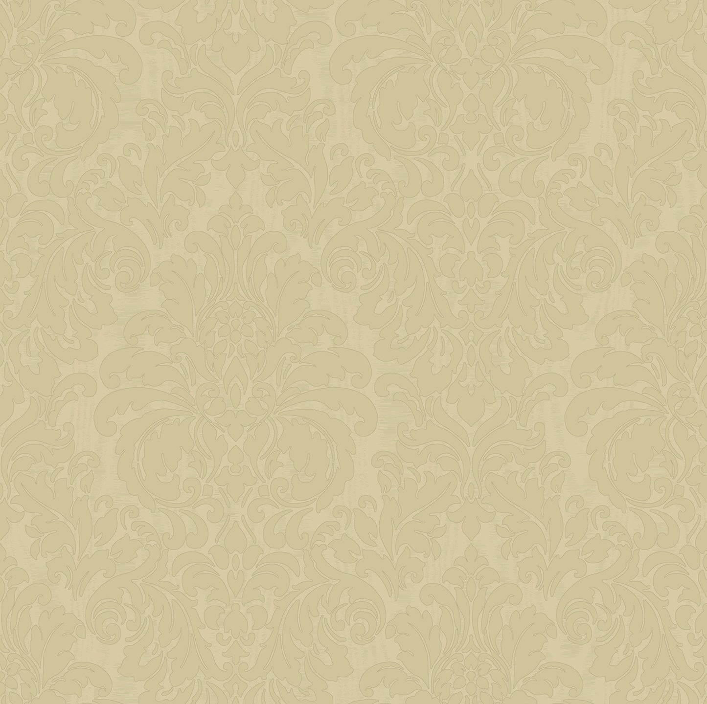 Sirpi Betina Gold Damask Wallpaper, 20.9-in by 33-ft