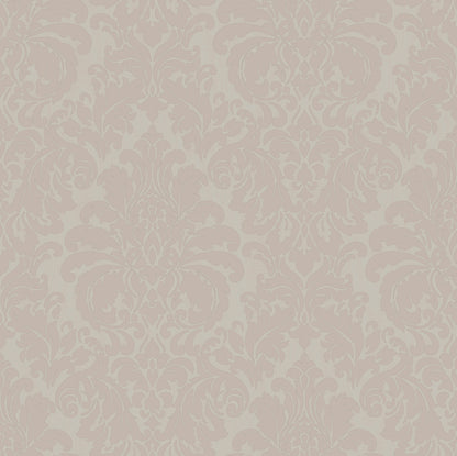 Sirpi Betina Rose Damask Wallpaper, 20.9-in by 33-ft