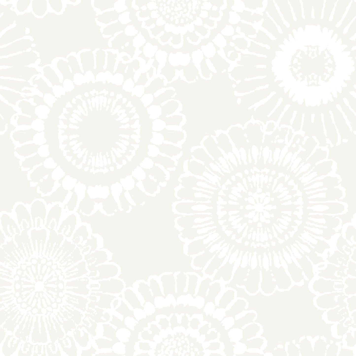 Chesapeake Sonnet Platinum Floral Wallpaper, 20.9-in by 33-ft