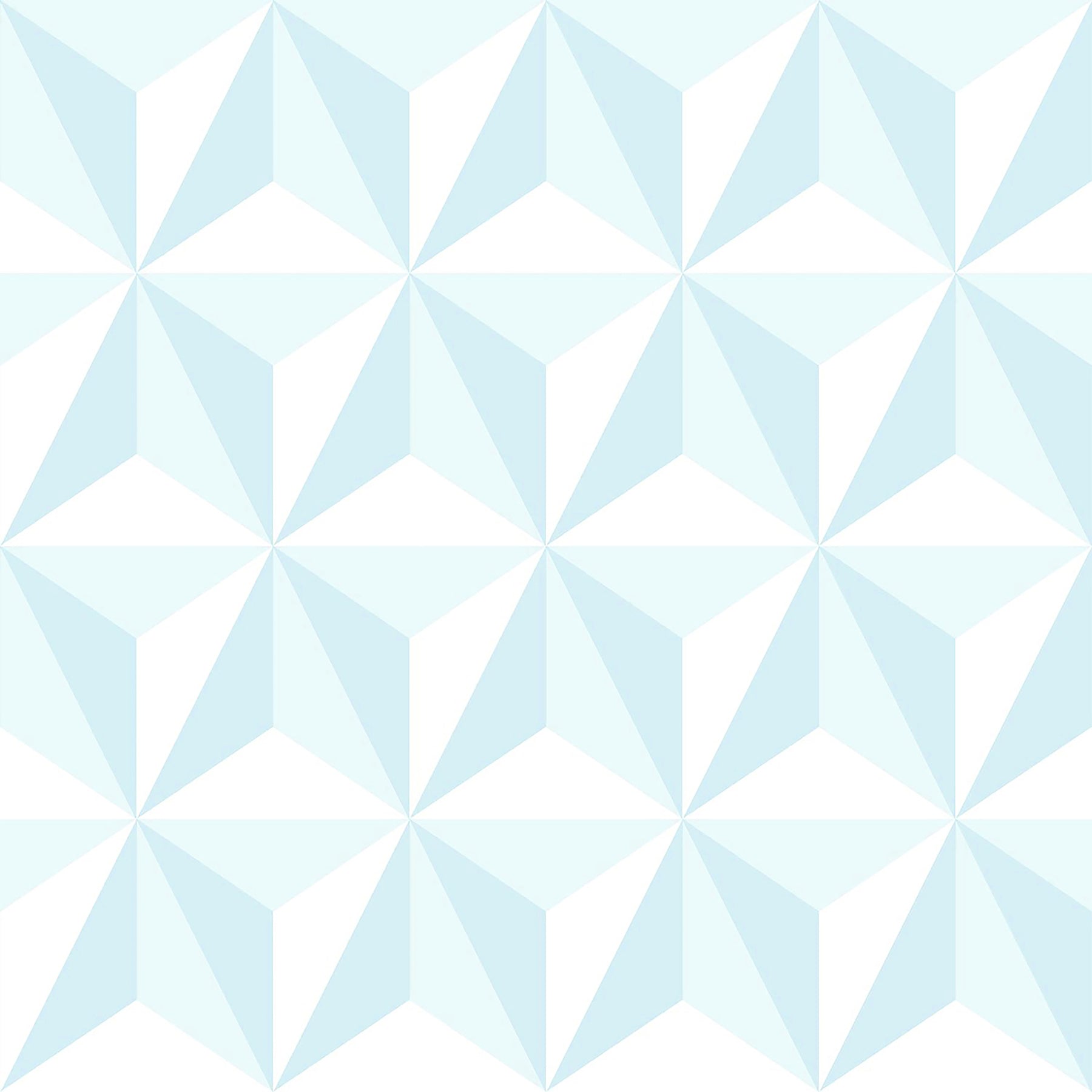 Chesapeake Adella Sky Blue Geometric Wallpaper, 20.9-in by 33-ft