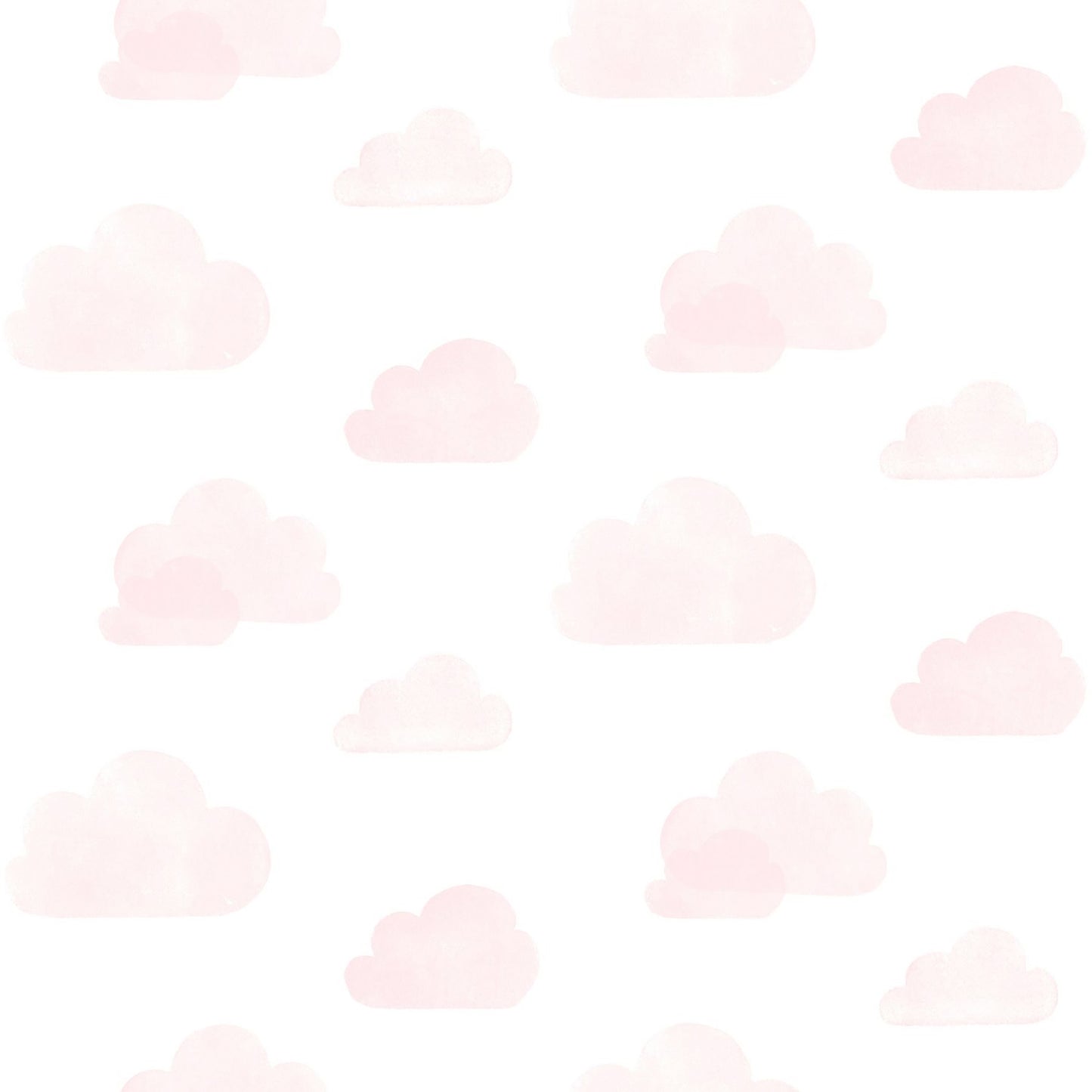 Chesapeake Irie Pink Clouds Wallpaper, 20.9-in by 33-ft