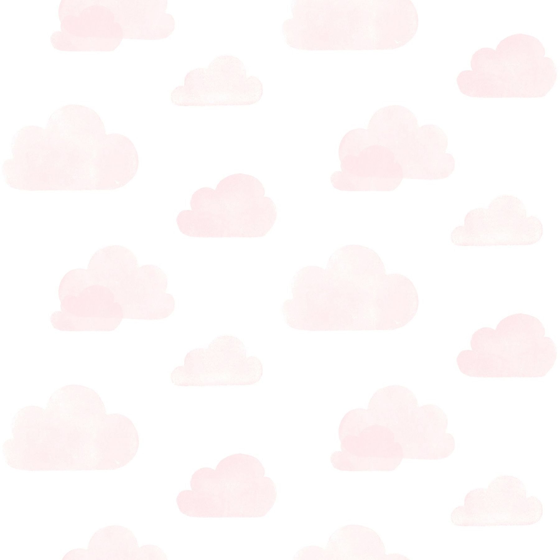 Chesapeake Irie Pink Clouds Wallpaper, 20.9-in by 33-ft