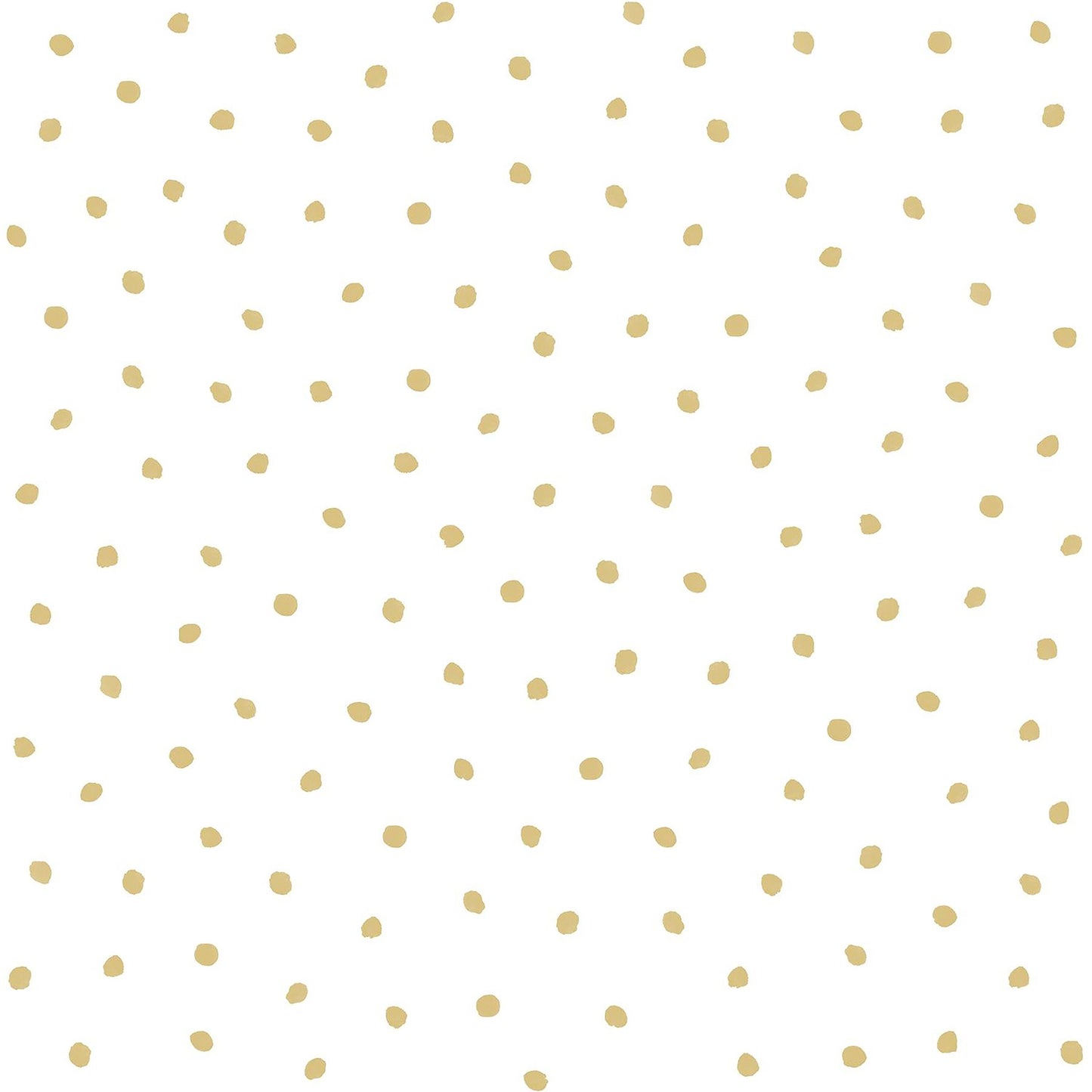 Chesapeake Pixie Gold Dots Wallpaper, 20.9-in by 33-ft