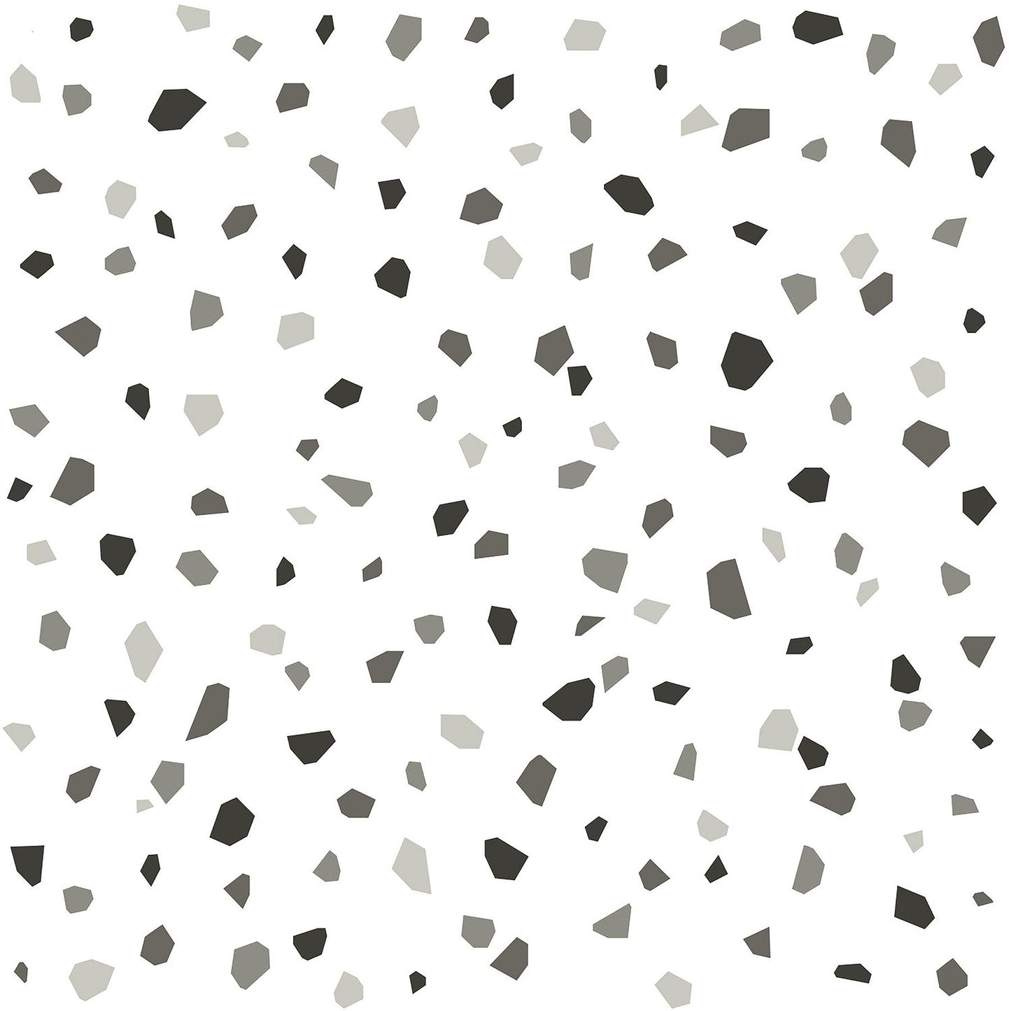 Chesapeake Ona Charcoal Terrazzo Wallpaper, 20.9-in by 33-ft