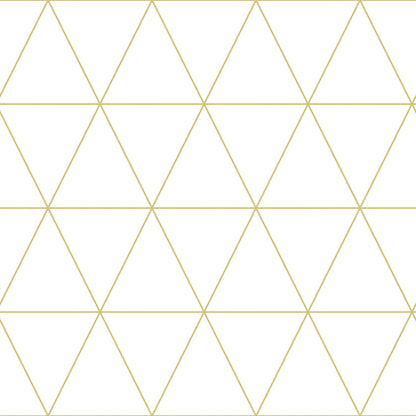 Chesapeake Leda Metallic Geometric Wallpaper, 20.9-in by 33-ft