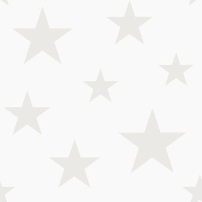 Chesapeake Amira Cream Stars Wallpaper, 20.9-in by 33-ft