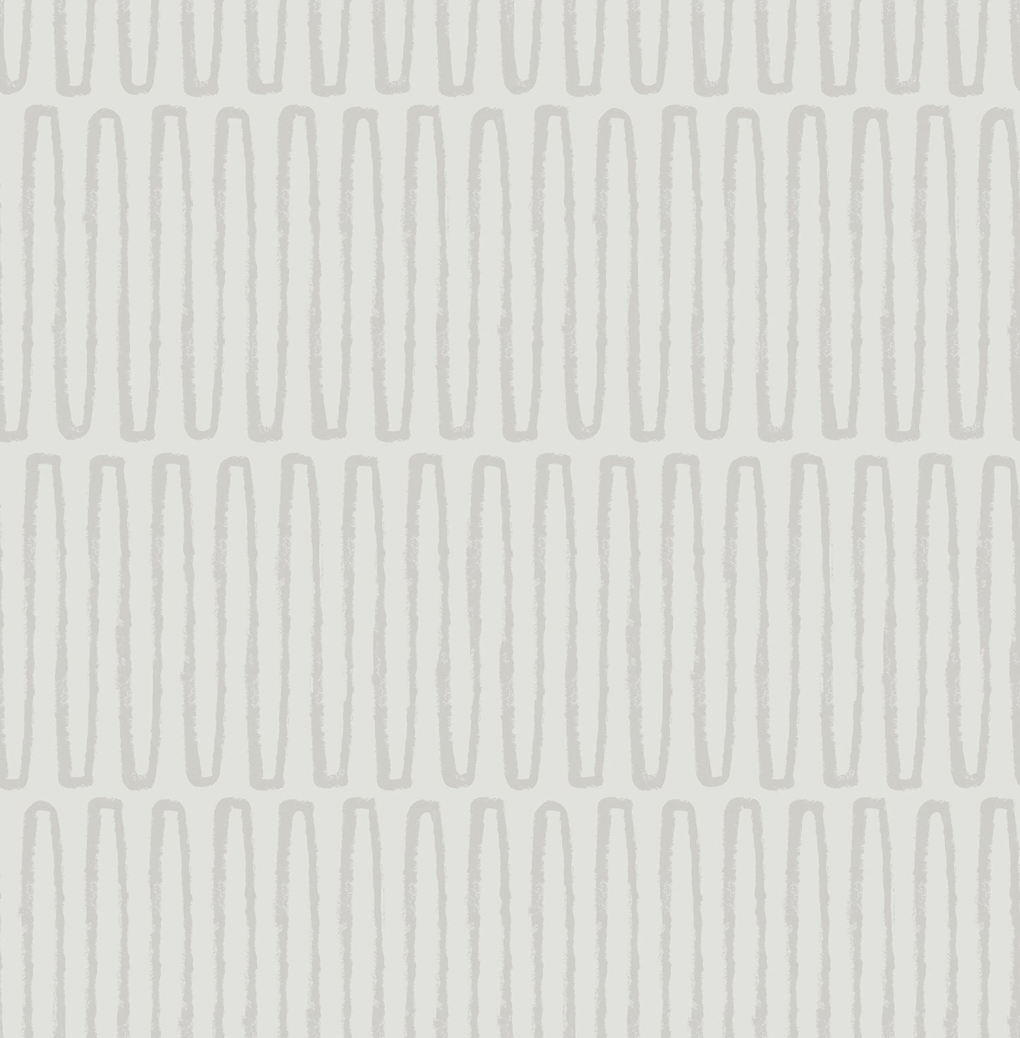 A-Street Prints Lars Light Grey Retro Wave Wallpaper, 20.5-in by 33-ft