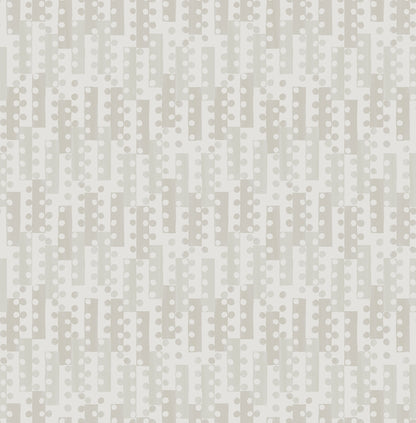 A-Street Prints Erik Light Grey Building Blocks Wallpaper, 20.5-in by 33-ft