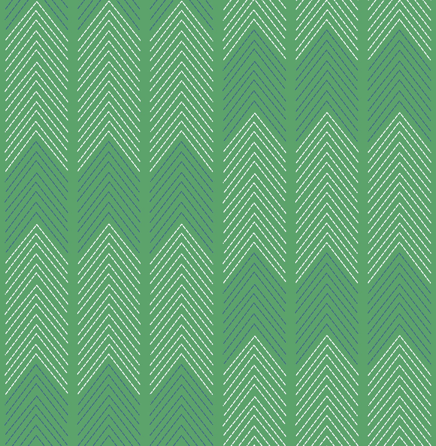 A-Street Prints Nyle Green Chevron Stripes Wallpaper, 20.5-in by 33-ft