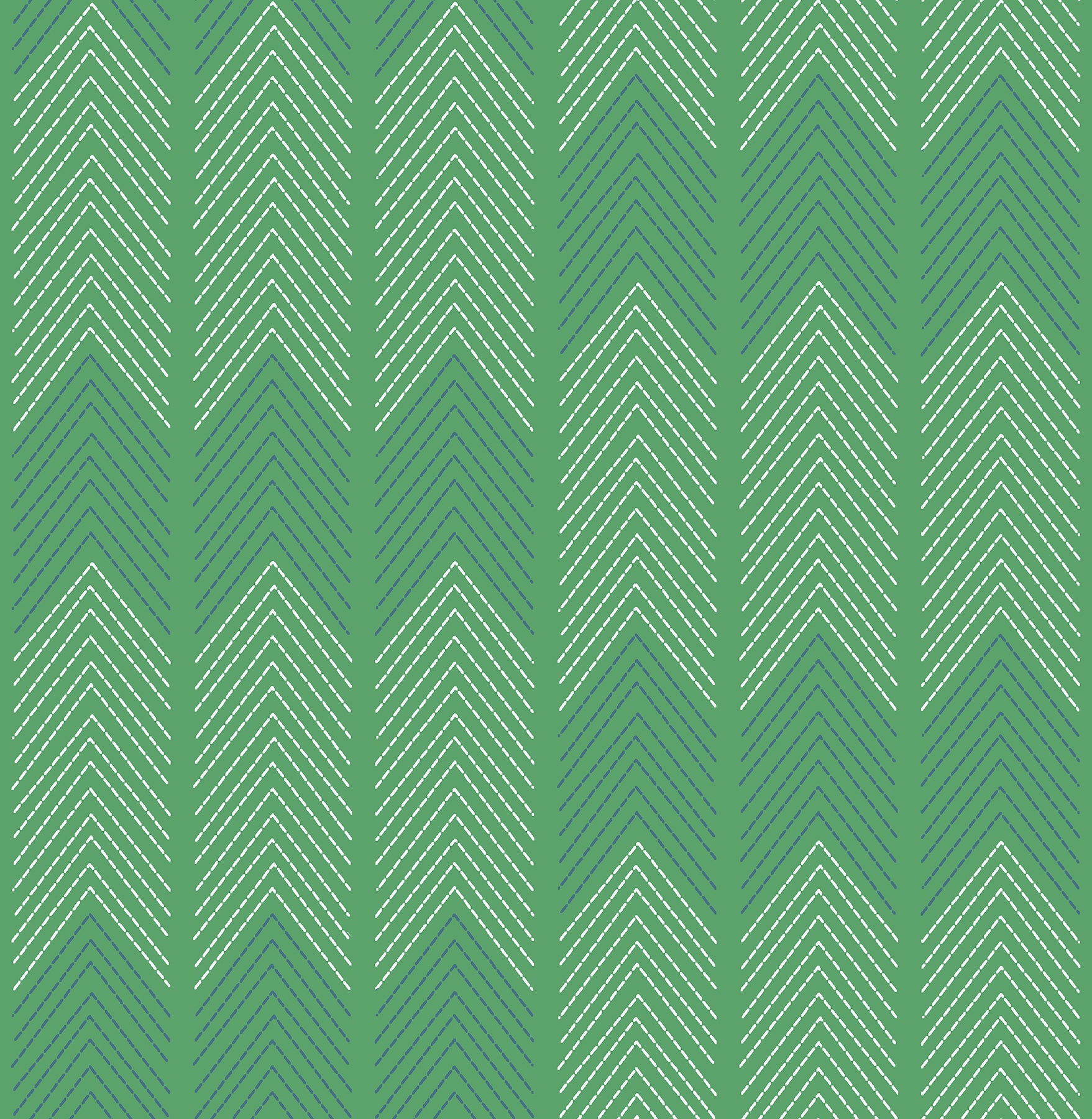 A-Street Prints Nyle Green Chevron Stripes Wallpaper, 20.5-in by 33-ft