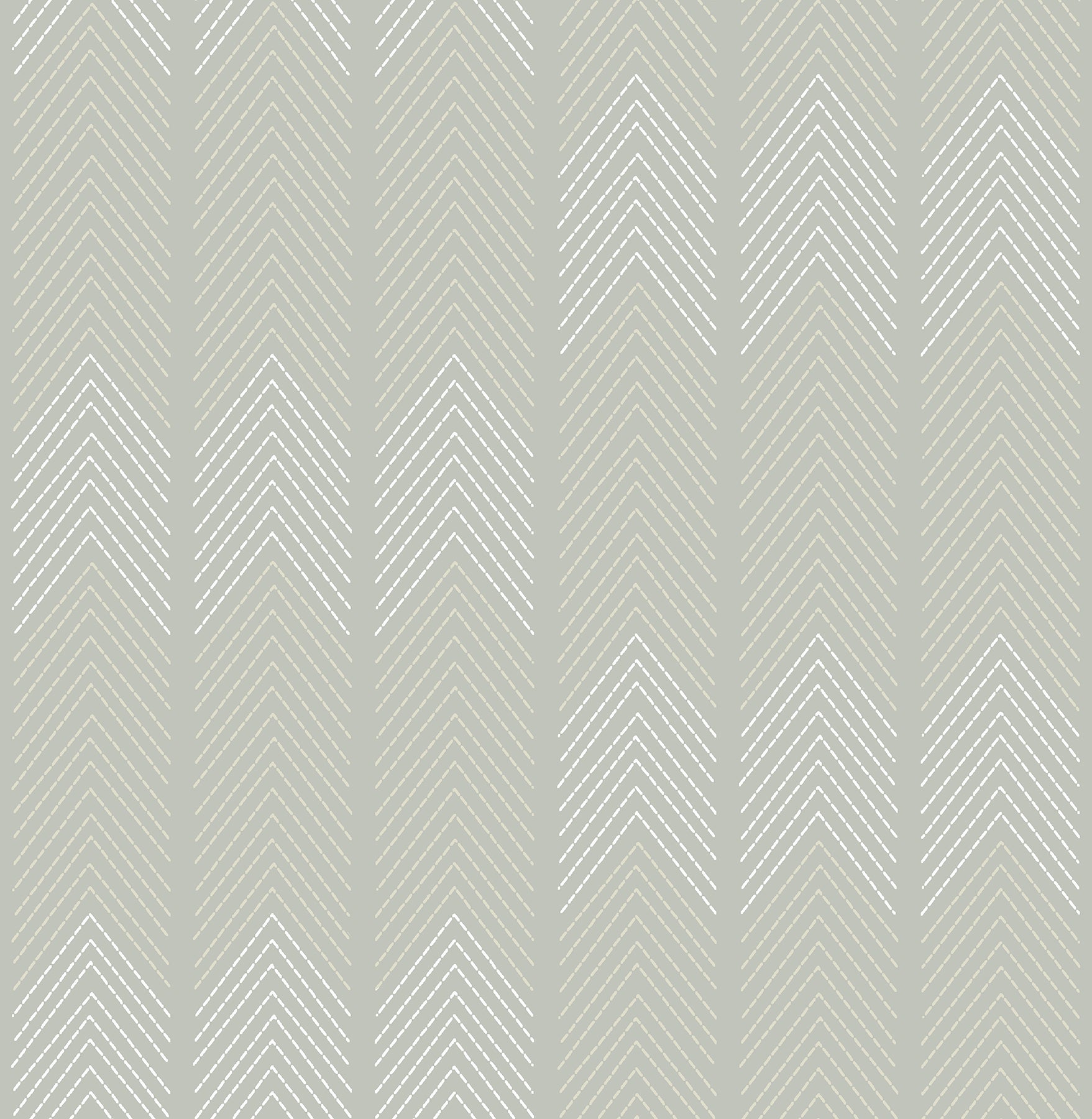 A-Street Prints Nyle Light Grey Chevron Stripes Wallpaper, 20.5-in by 33-ft