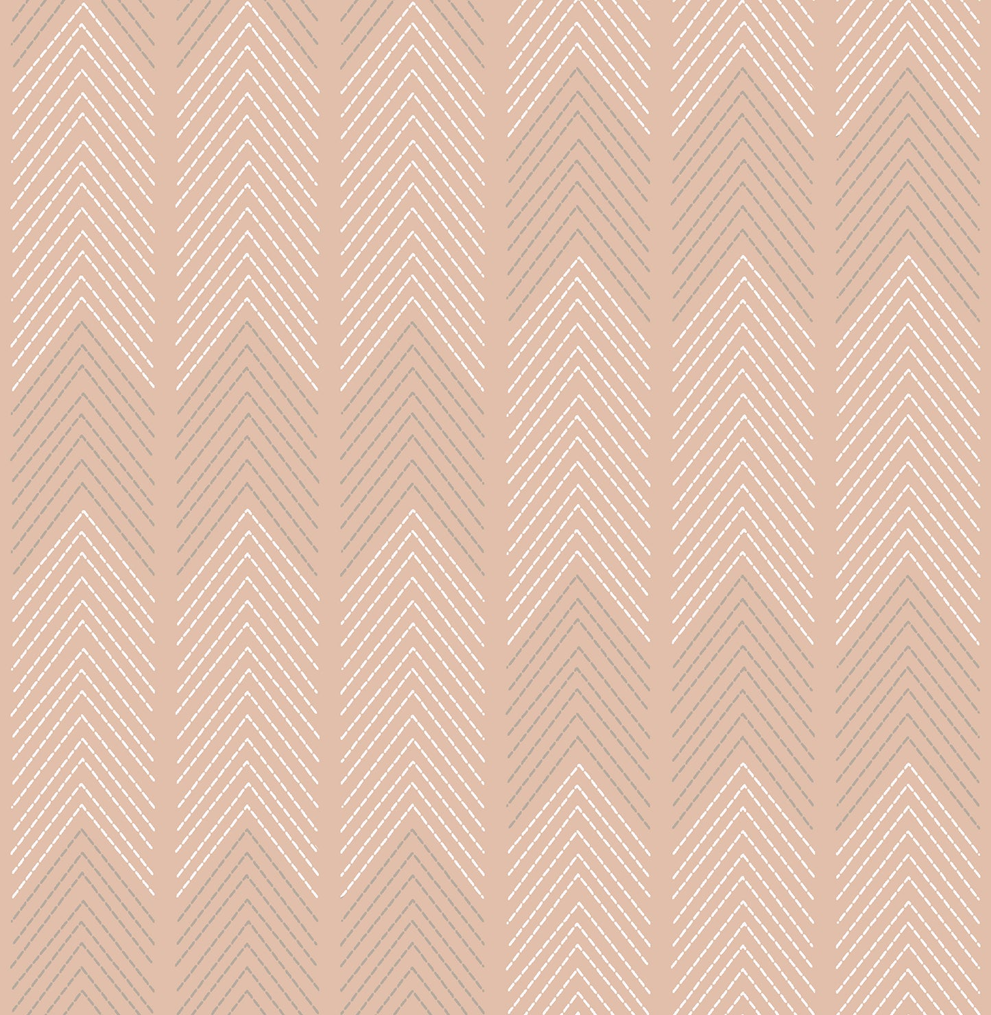 A-Street Prints Nyle Blush Chevron Stripes Wallpaper, 20.5-in by 33-ft