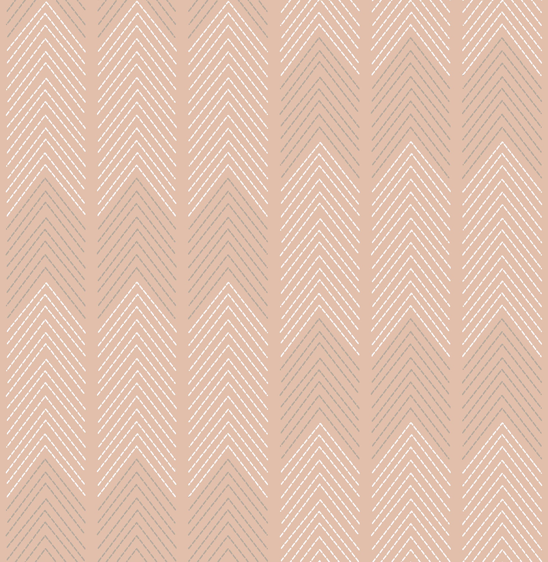 A-Street Prints Nyle Blush Chevron Stripes Wallpaper, 20.5-in by 33-ft