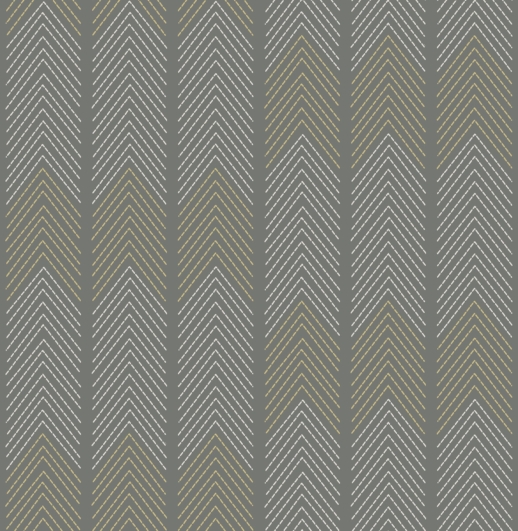 A-Street Prints Nyle Dark Grey Chevron Stripes Wallpaper, 20.5-in by 33-ft